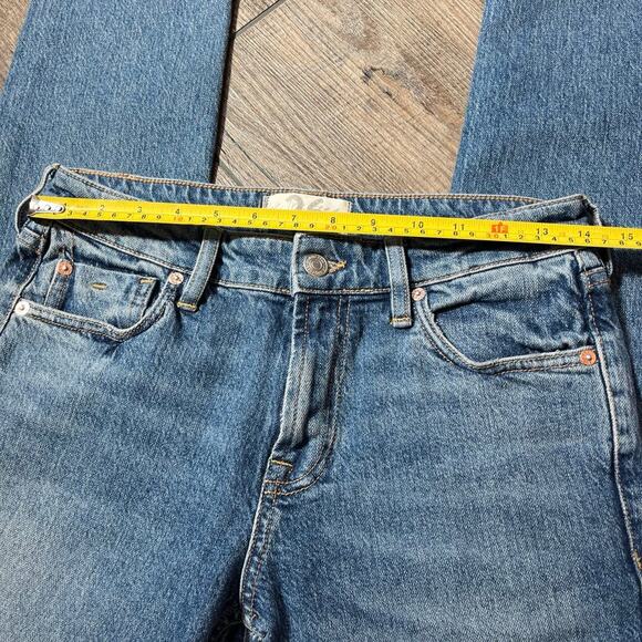 We The Free Cuffed Bottom Straight Jeans‎ Women's Size 26 - Picture 5 of 6
